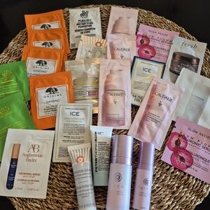 22 Sephora Skincare Samples Including 3 Deluxe Tatcha And Peter Roth Samples
